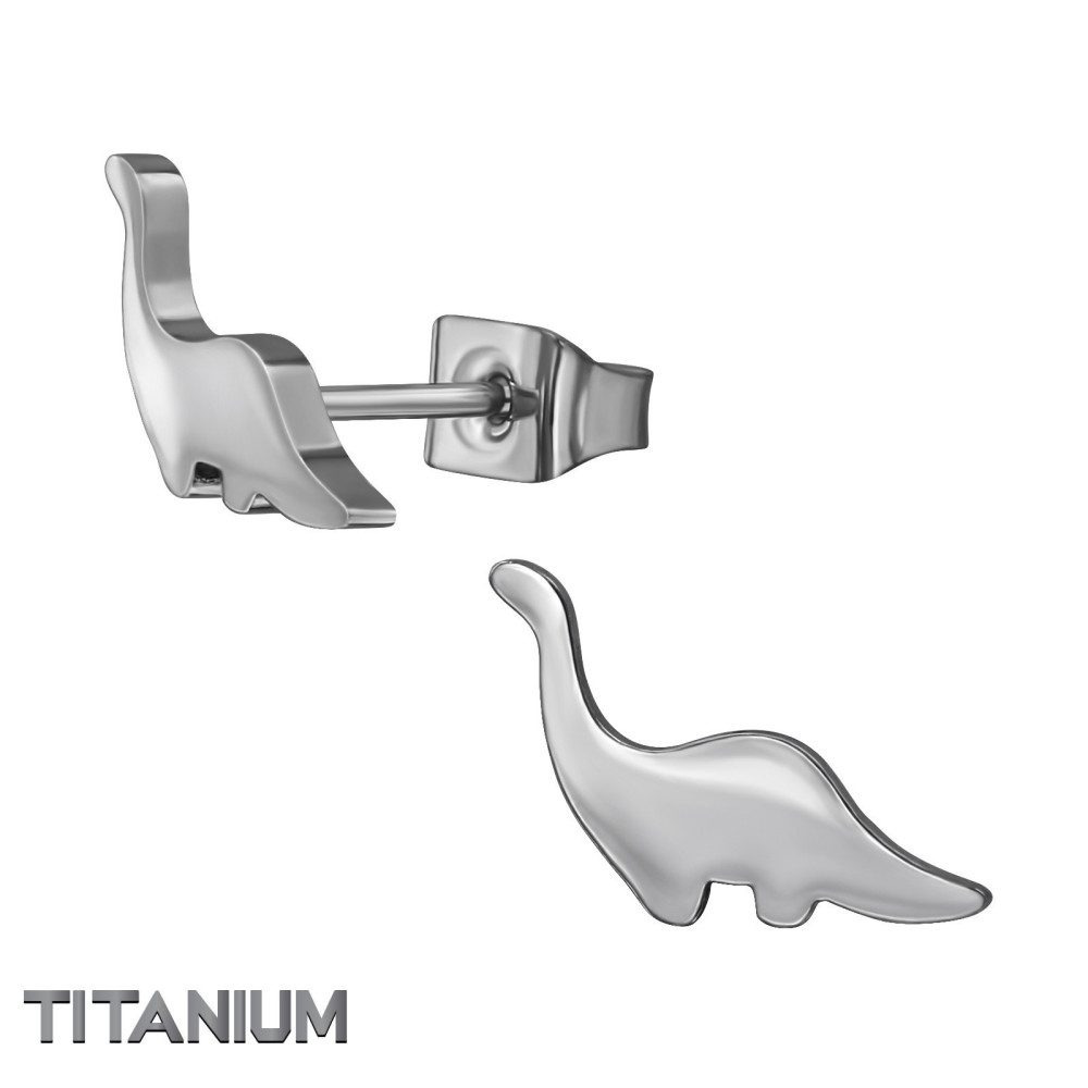 Dinoszaurusz titán stift fülbevaló